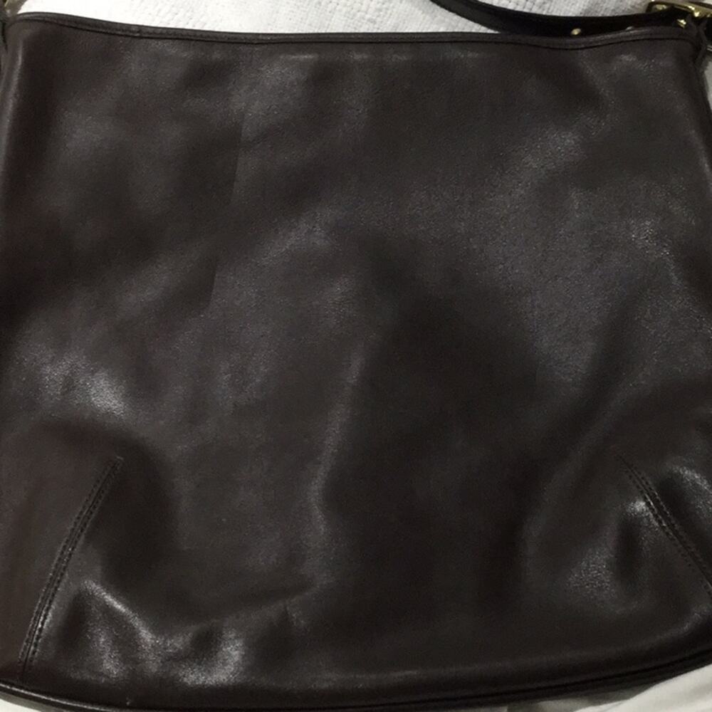 Coach vintage shoulder bag brown euc - Picture 10 of 12